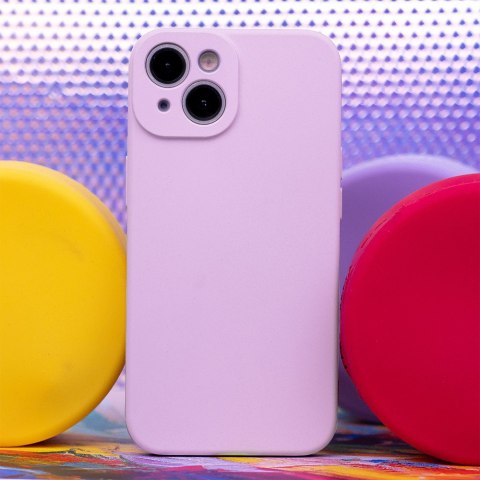 Nakładka Silicon do Samsung Galaxy S23 FE liliowa