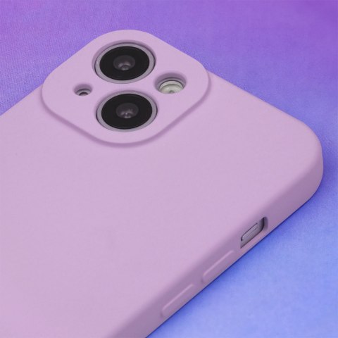 Nakładka Silicon do Samsung Galaxy S23 FE liliowa