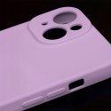 Nakładka Silicon do Xiaomi Redmi 13C 4G / Poco C65 liliowa