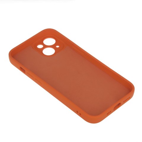Nakładka Silicon do Xiaomi Redmi 13c 5G pomarańczowa
