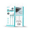 BWOO kabel USB - USB-C 1m 3A Minimalist Silicone niebieski X280C