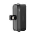 XO power bank mini PR244 20W 5000 mAh z konektorem Lightning czarny