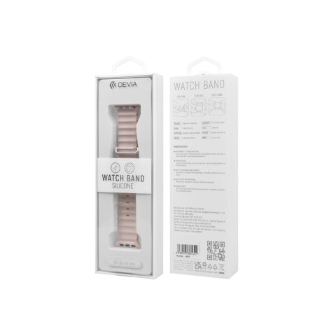 Devia pasek Deluxe Sport6 do Apple Watch 44mm/ 45mm/ 46mm/ 49mm czarny-żółty