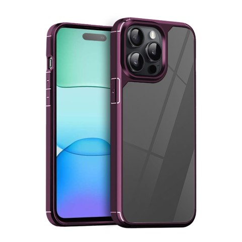 Nakładka Color Shock do Xiaomi Redmi Note 13 Pro 4G / Poco M6 Pro bordowa