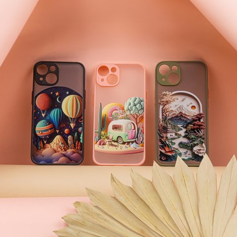 Nakładka Ultra Trendy do iPhone 12 6,1" Travel czarna