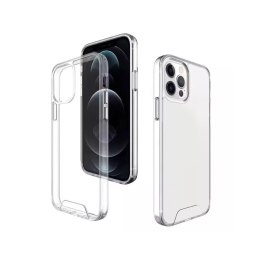 Nakładka Hybrid Crystal do iPhone X / XS transparentna big hole