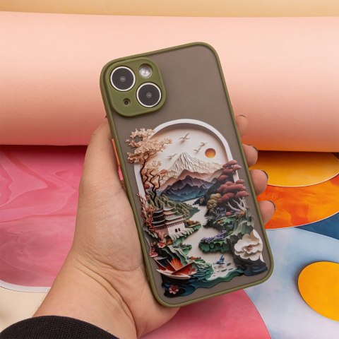 Nakładka Ultra Trendy do Samsung Galaxy A25 5G (global) Travel zielona