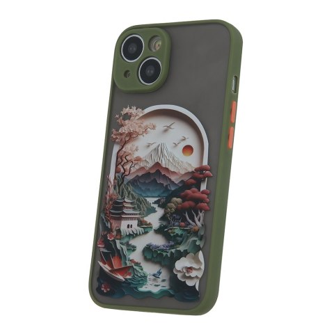 Nakładka Ultra Trendy do Samsung Galaxy A34 5G Travel zielona