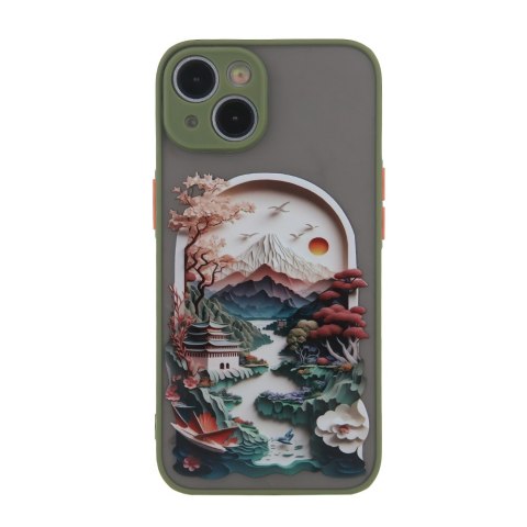 Nakładka Ultra Trendy do Samsung Galaxy A34 5G Travel zielona