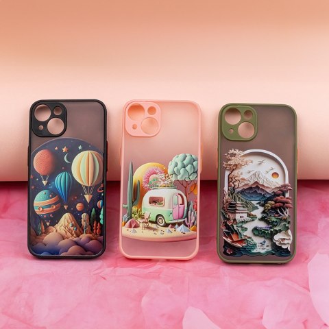 Nakładka Ultra Trendy do Samsung Galaxy S23 FE Travel zielona