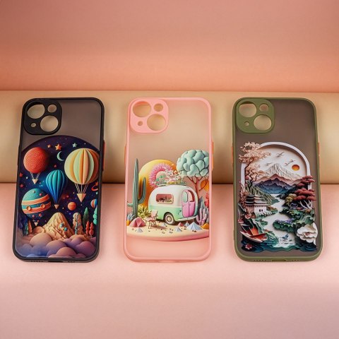 Nakładka Ultra Trendy do iPhone 11 Travel zielona