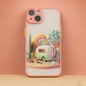 Nakładka Ultra Trendy do iPhone 13 Pro 6,1" Travel różowa