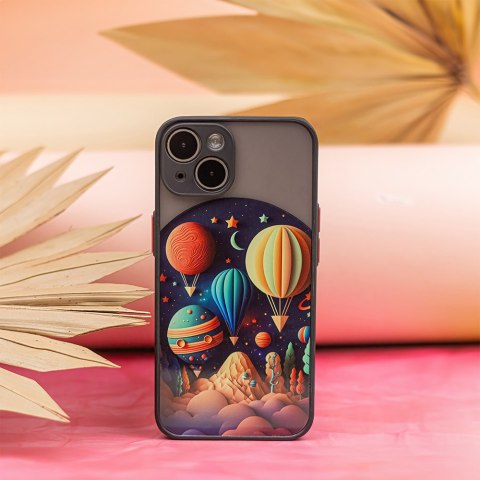 Nakładka Ultra Trendy do iPhone 14 6,1" Travel czarna