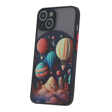 Nakładka Ultra Trendy do iPhone 15 Pro 6,1" Travel czarna