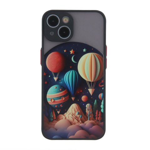 Nakładka Ultra Trendy do iPhone 15 Pro 6,1" Travel czarna