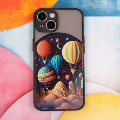 Nakładka Ultra Trendy do iPhone 15 Pro 6,1" Travel czarna