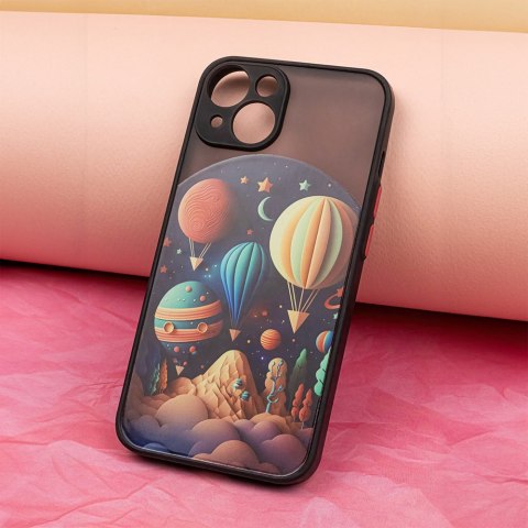 Nakładka Ultra Trendy do iPhone 15 Pro 6,1" Travel czarna