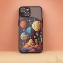 Nakładka Ultra Trendy do iPhone 15 Pro 6,1" Travel czarna