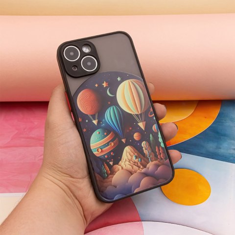 Nakładka Ultra Trendy do iPhone 15 Pro 6,1" Travel czarna