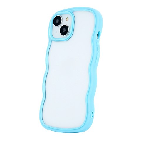 Nakładka Wave do iPhone 15 6,1" niebieska