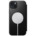 Nomad Modern Leather Folio etui do iPhone 15 Plus 6,7" czarne