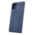 Etui Smart Caro do iPhone 16 Pro 6,3" granatowe