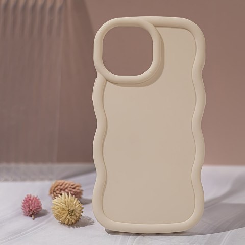 Nakładka Candy do Samsung Galaxy A15 4G / A15 5G beżowa