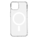 Nakładka Anti Shock 1,5 mm Mag do iPhone 14 6,1" transparentna big hole