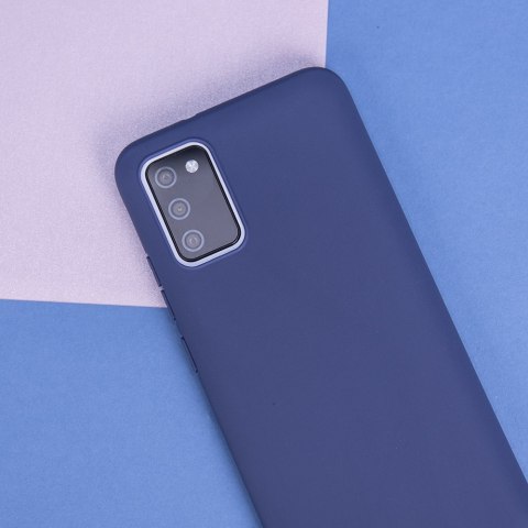 Nakładka Matt TPU do Samsung Galaxy S24 FE ciemnoniebieska