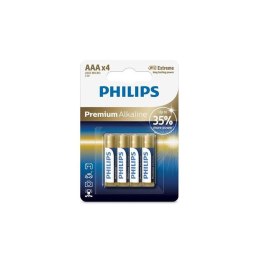 Bateria PHILIPS AAA LR03 Blister 4szt Premium Alkaline
