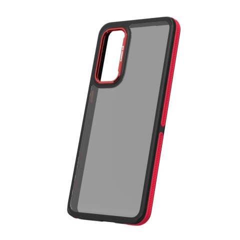 Nakładka Crystal Black do Samsung Galaxy M55 5G czerwona