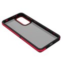 Nakładka Crystal Black do Samsung Galaxy M55 5G czerwona
