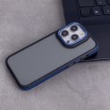 Nakładka Crystal Black do Samsung Galaxy M55 5G niebieska