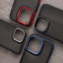 Nakładka Crystal Black do Samsung Galaxy M55 5G niebieska