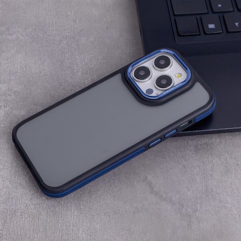 Nakładka Crystal Black do Samsung Galaxy S24 niebieska