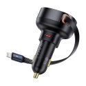 Baseus ładowarka samochodowa PD Enjoyment Pro Car Charger + kabel USB-C 55W czarna