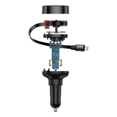 Baseus ładowarka samochodowa PD Enjoyment Pro Car Charger + kabel USB-C 55W czarna