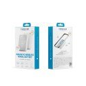 Forever power bank bezprzewodowy MATB-400 20W 10000 mAh biały