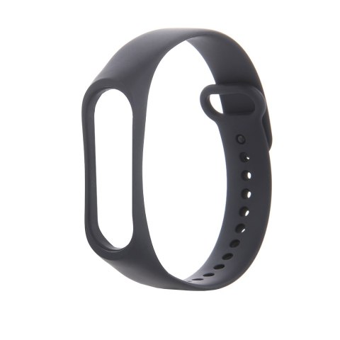 Pasek silikonowy do Xiaomi Mi Band 9 / 10 / 11 czarny