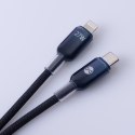 Forever kabel Ombre USB-C - Lightning 1,0 m 27W czarny