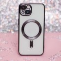 Nakładka Color Chrome Mag do iPhone 16e / 17e czarna
