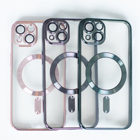Nakładka Color Chrome Mag do iPhone 16e / 17e czarna