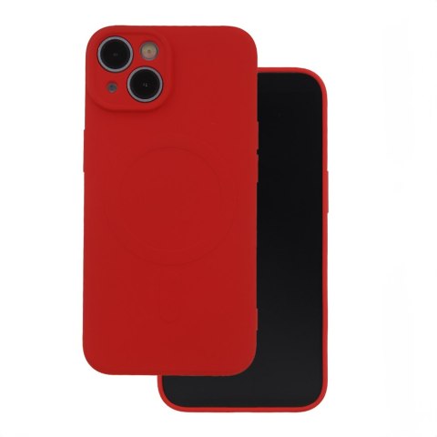 Nakładka Simple Color Mag do iPhone 16e / 17e czerwona
