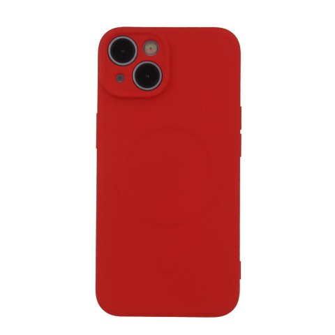 Nakładka Simple Color Mag do iPhone 16e / 17e czerwona