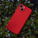 Nakładka Simple Color Mag do iPhone 16e / 17e czerwona