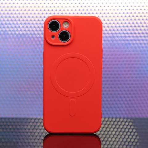 Nakładka Simple Color Mag do iPhone 16e / 17e czerwona