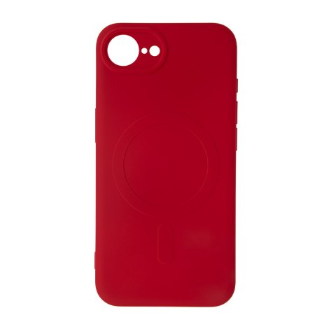 Nakładka Simple Color Mag do iPhone 16e / 17e czerwona