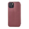 Etui Smart Diva do Samsung Galaxy A06 4G burgundowe