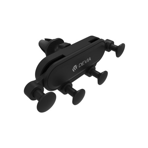 Devia uchwyt samochodowy Kintone ES071 grawitacyjny do kratki czarny