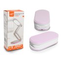 Lampka biurkowa LED składana, 3000/4500/6000K, 1200mAh, różowa, LTC